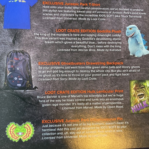 Loot Crate Exclusive Ghostbusters Drawstring Backpack - Picture 8 of 8